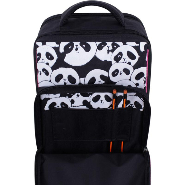 Рюкзак Школьник 8 л унисекс черный с ортопедической спинкой -
                                                        Фото 4