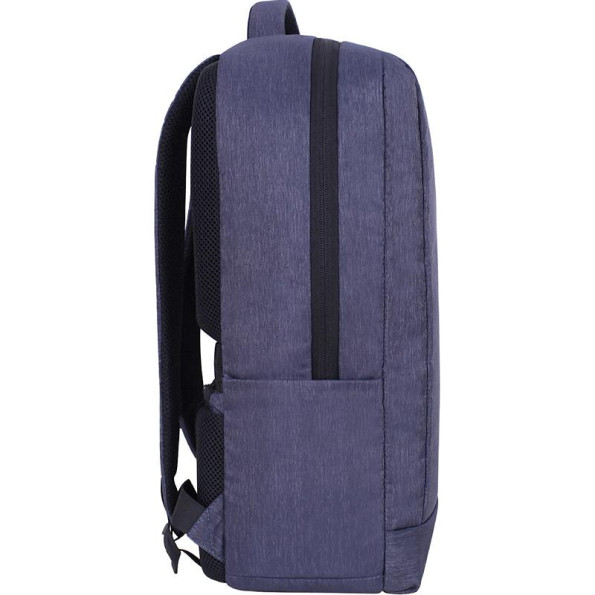 Рюкзак для ноутбука синий 17 л унисекс с ортопедической спинкой 14