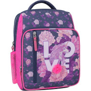 Рюкзак Школьник серый на 8 л с ортопедической спинкой унисекс