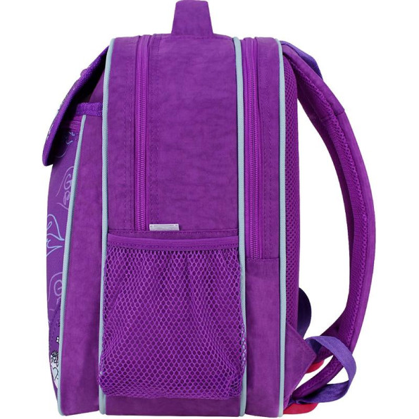 Рюкзак школьный Отличник фиолетовый 20 л унисекс с ортопедической спинкой -
                                                        Фото 2