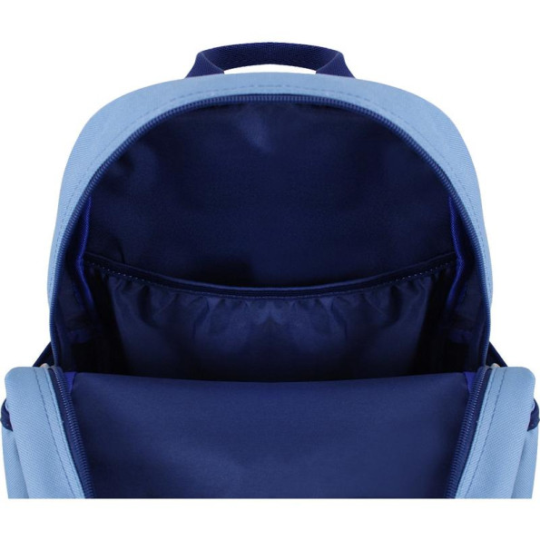 Рюкзак прогулочный голубой 13 л унисекс -
                                                        Фото 4