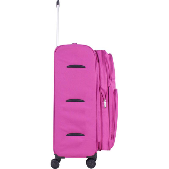 Валіза малинова 83 л велика 4 колеса -
                                                        Фото 5