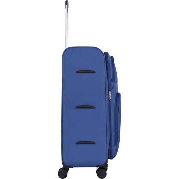 Валіза синя 83 л велика 4 колеса -
                                                        Фото 2