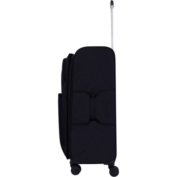 Валіза чорна 83 л велика 4 колеса -
                                                        Фото 3