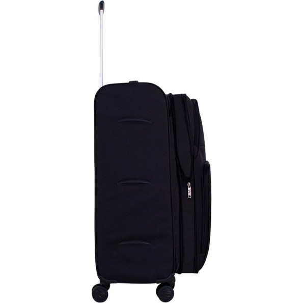 Валіза чорна 83 л велика 4 колеса -
                                                        Фото 5