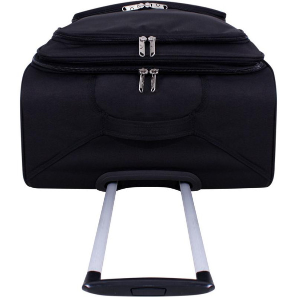 Валіза чорна 83 л велика 4 колеса -
                                                        Фото 7