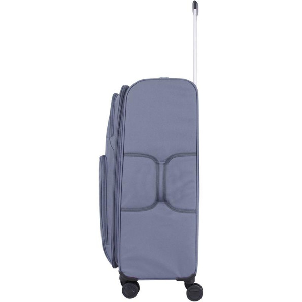 Валіза сіра 83 л велика 4 колеса -
                                                        Фото 3