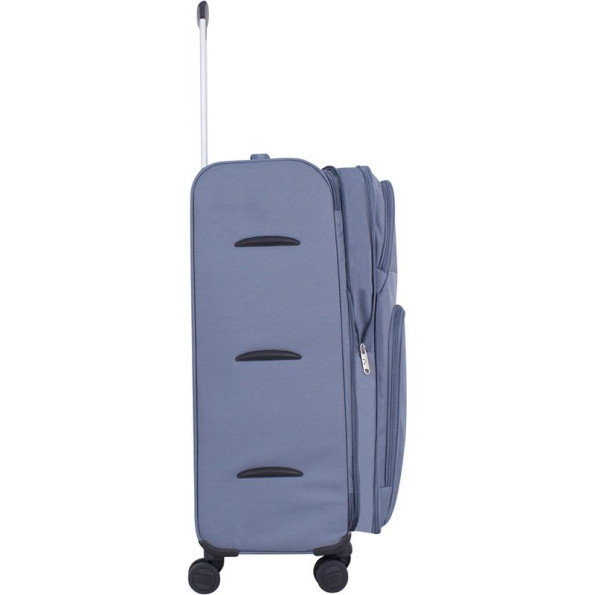 Валіза сіра 83 л велика 4 колеса -
                                                        Фото 5