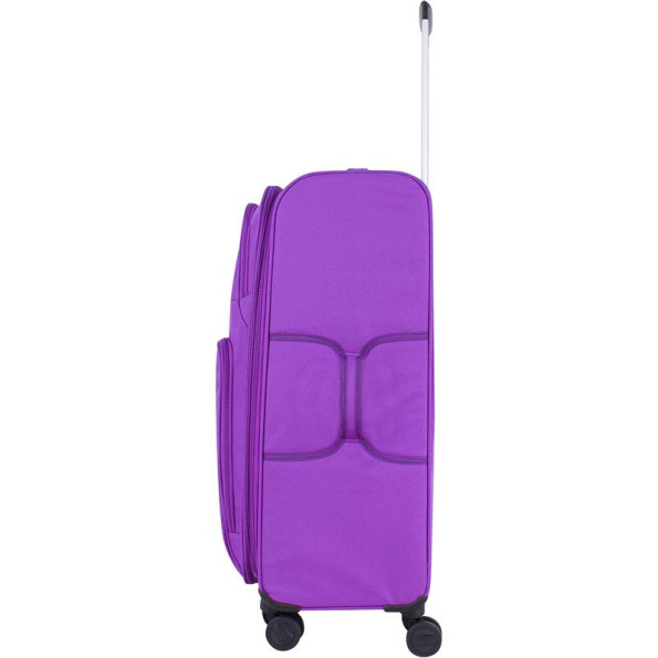 Валіза фіолетова 83 л велика 4 колеса -
                                                        Фото 3