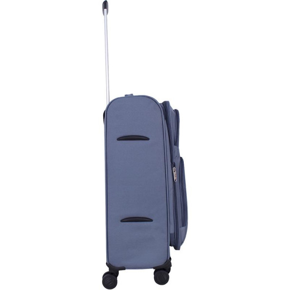 Валіза сіра 63 л унісекс середня 4 колеса -
                                                        Фото 3