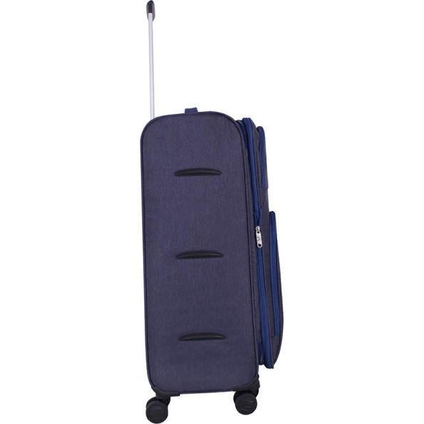 Валіза синя 83 л унісекс велика 4 колеса -
                                                        Фото 3