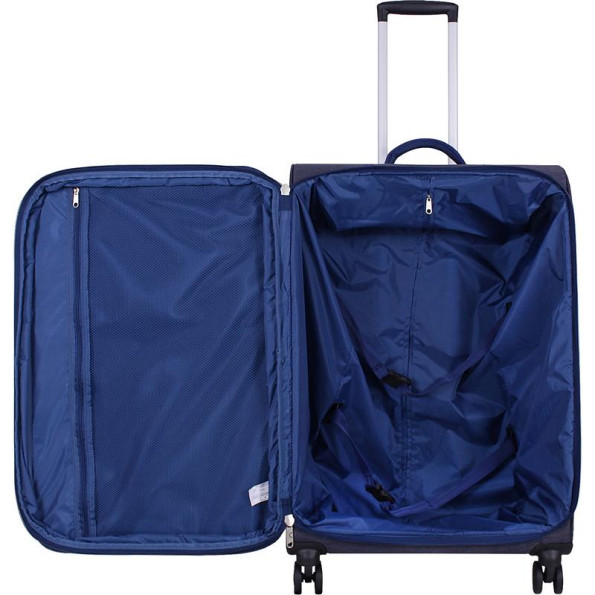 Валіза синя 83 л унісекс велика 4 колеса -
                                                        Фото 6