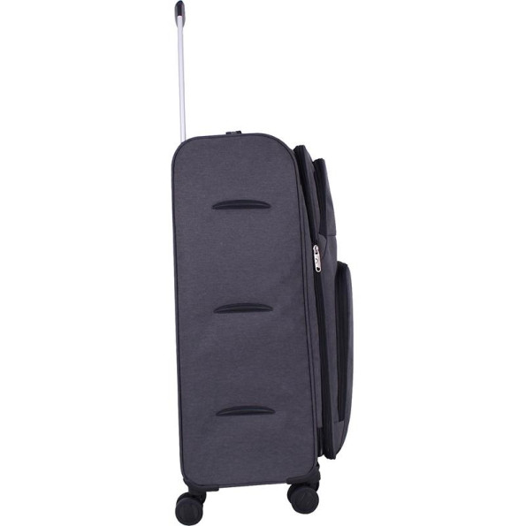 Валіза сіра 83 л унісекс велика 4 колеса -
                                                        Фото 3