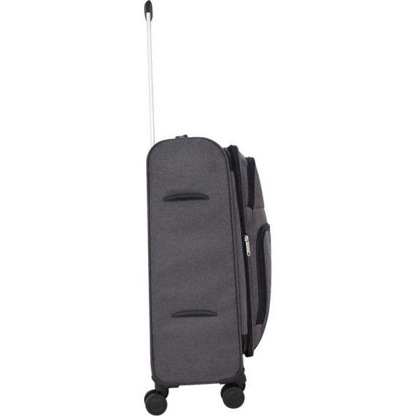 Валіза сіра 63 л унісекс середня 4 колеса -
                                                        Фото 2