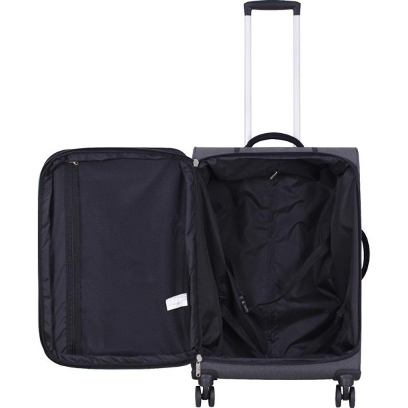 Валіза сіра 63 л унісекс середня 4 колеса -
                                                        Фото 6