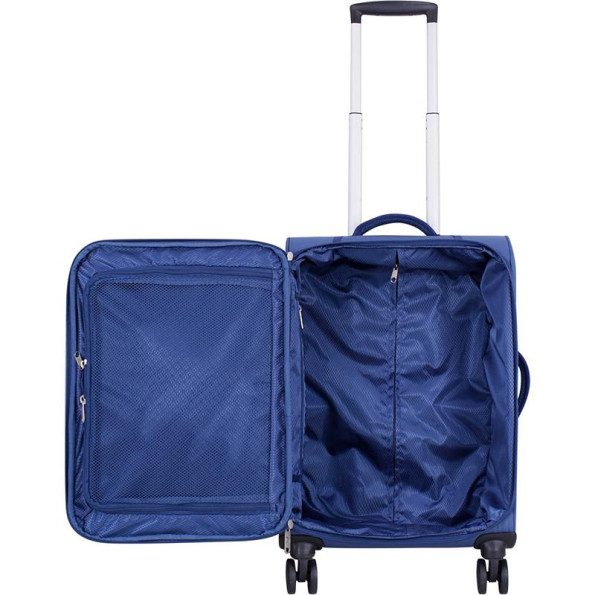 Валіза синя 36 л ручна поклажа 4 колеса -
                                                        Фото 6