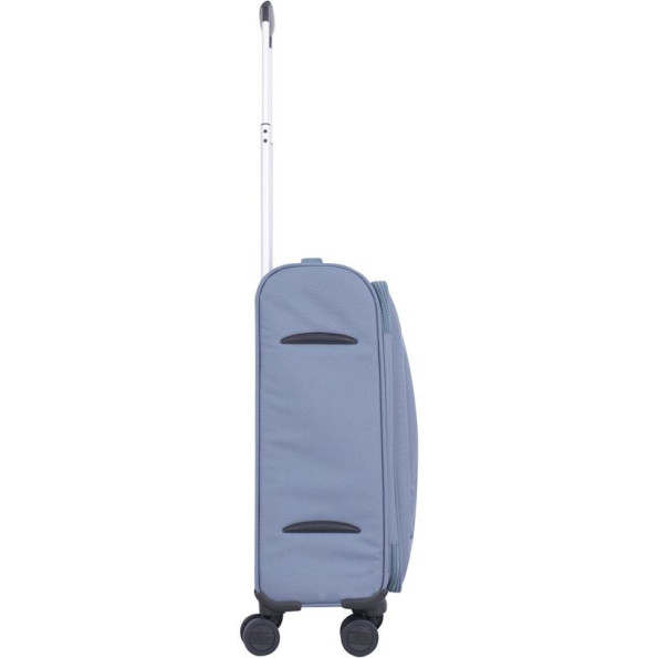 Валіза сіра 36 л ручна поклажа 4 колеса -
                                                        Фото 2