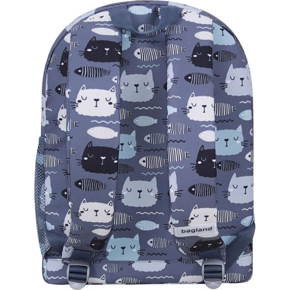 Рюкзак молодежный 17 л серый котики 332949 -
                                                        Фото 3