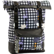 Рюкзак городской 24 л унисекс в клетку 333009