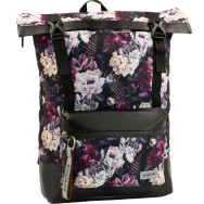 Рюкзак городской 24 л унисекс цветы 333010