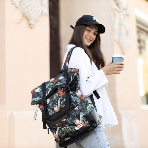 Рюкзак городской 24 л унисекс папоротник 333011 -
                                                        Фото 5