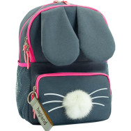 Рюкзак детский серый 10 л с ушками