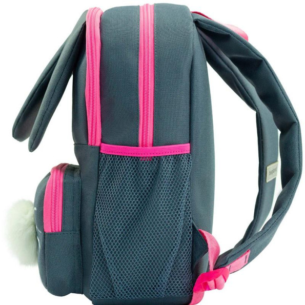 Рюкзак детский серый 10 л с ушками -
                                                        Фото 2