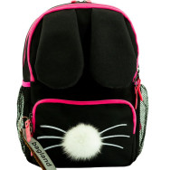 Рюкзак детский черный 10 л Зайка