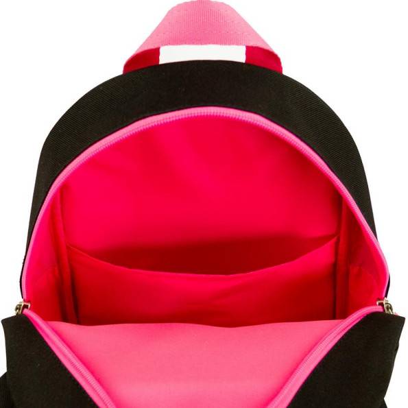 Рюкзак детский черный 10 л с розовыми ушками -
                                                        Фото 4
