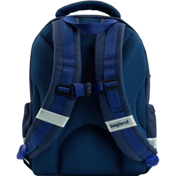 Рюкзак школьный 21 л унисекс с ортопедической спинкой черный -
                                                        Фото 3