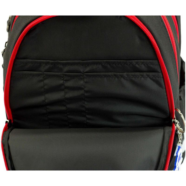 Рюкзак школьный черный 21 л с ортопедической спинкой унисекс -
                                                        Фото 4