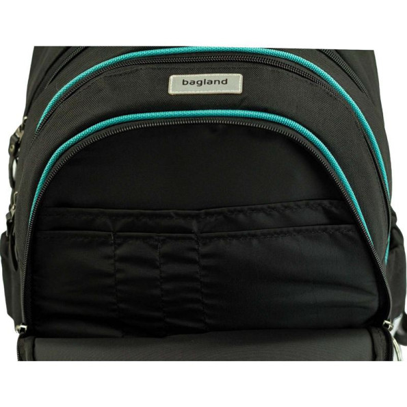 Рюкзак шкільний чорний 21 л унісекс з ортопедичною спинкою -
                                                        Фото 4