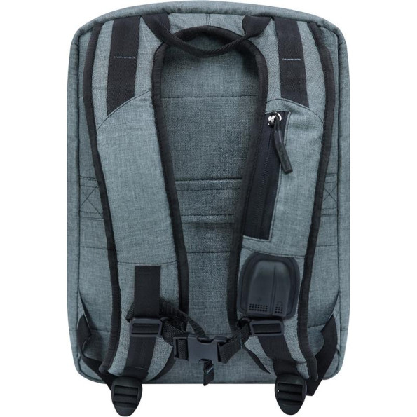 Рюкзак для ноутбука серый 18 л 15