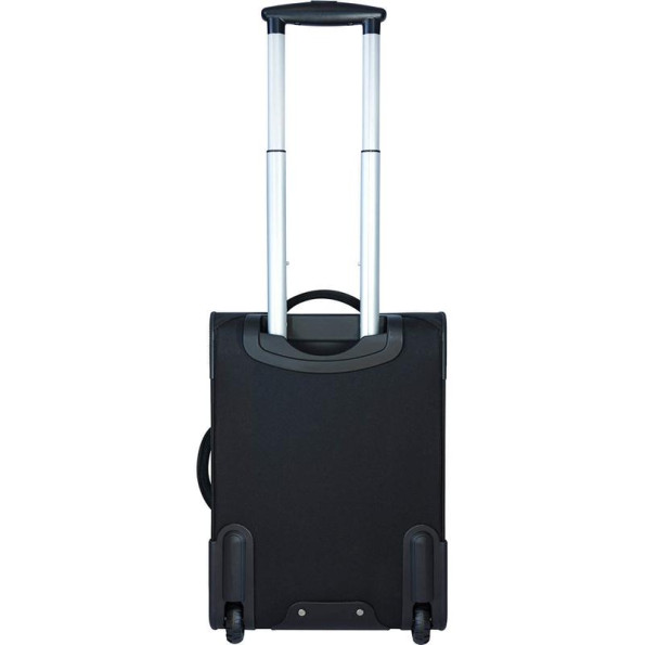 Валіза чорна 32 л ручна поклажа 2 колеса -
                                                        Фото 4