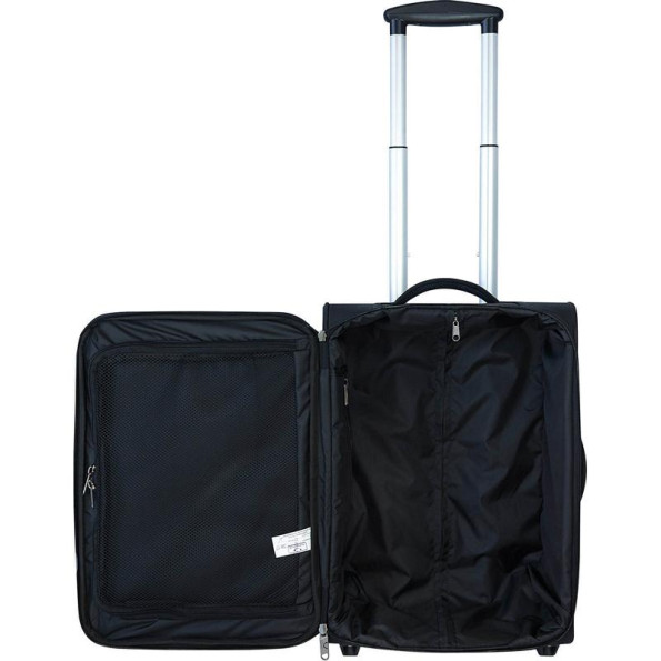 Валіза чорна 32 л ручна поклажа 2 колеса -
                                                        Фото 5