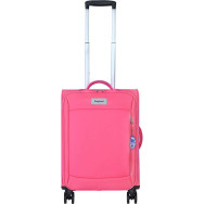 Валіза малинова 36 л ручна поклажа 4 колеса
