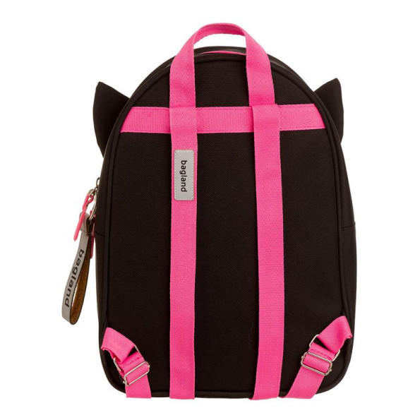 Рюкзак детский черный 10 л Кролик -
                                                        Фото 4