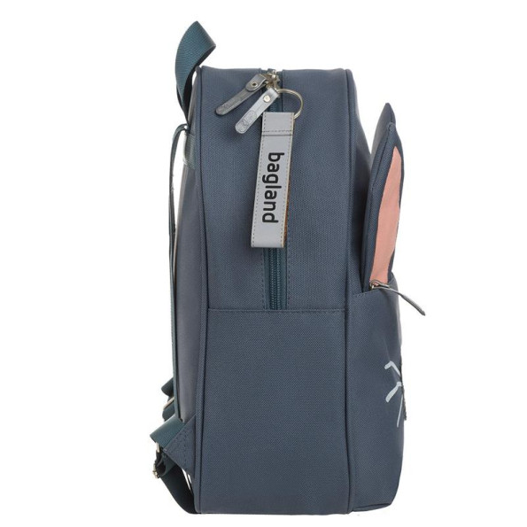 Рюкзак детский серый 10 л Зайка -
                                                        Фото 2