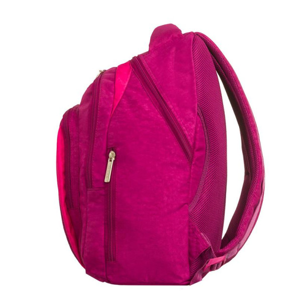 Рюкзак универсальный малиновый 29 л с ортопедической спинкой -
                                                        Фото 4