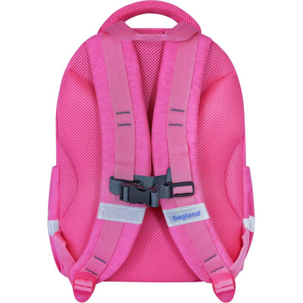 Рюкзак школьный розовый 21 л с ортопедической спинкой -
                                                        Фото 3