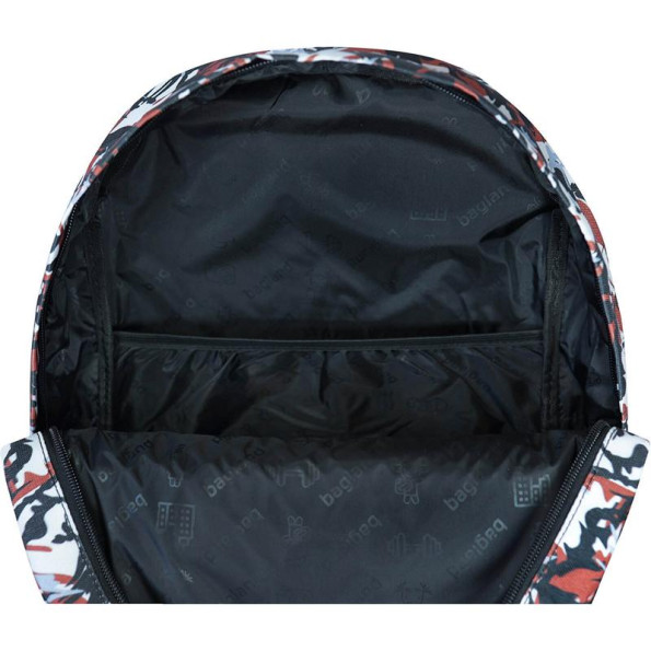 Рюкзак молодежный 17 л с красным 333152 -
                                                        Фото 4