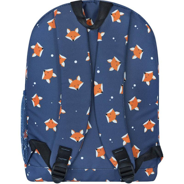 Рюкзак молодежный 17 л синий с лисами 333153 -
                                                        Фото 3