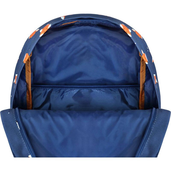 Рюкзак молодежный 17 л синий с лисами 333153 -
                                                        Фото 4