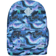 Рюкзак молодежный 17 л голубые разводы 333154