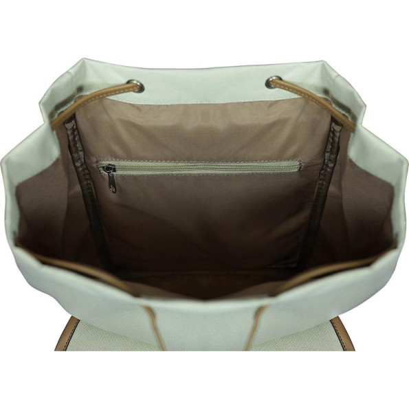 Рюкзак городской бежевый 16 л -
                                                        Фото 4