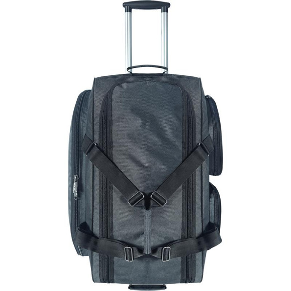 Сумка дорожная черная 82 л унисекс -
                                                        Фото 7