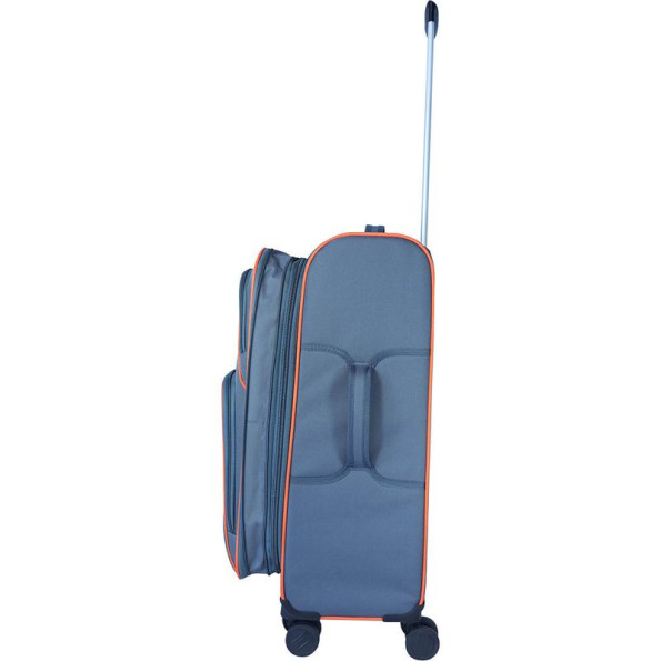 Валіза сіра 63 л унісекс середня 4 колеса -
                                                        Фото 3