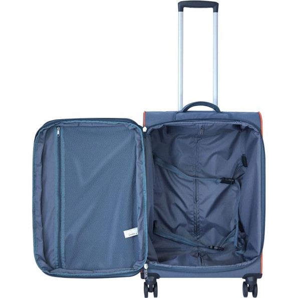 Валіза сіра 63 л унісекс середня 4 колеса -
                                                        Фото 6