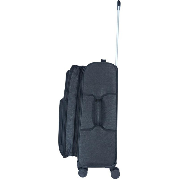 Валіза чорна 63 л унісекс середня 4 колеса -
                                                        Фото 3