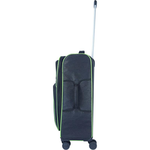 Валіза чорна 63 л унісекс середня 4 колеса -
                                                        Фото 2